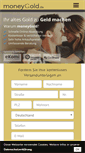 Mobile Screenshot of moneygold.de